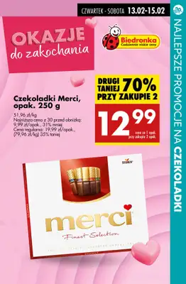 #Walentynki - gazetka promocyjna CZEKOLADKI na Walentynki - najlepsze oferty! od czwartku 13.02 do soboty 15.02 - strona 5