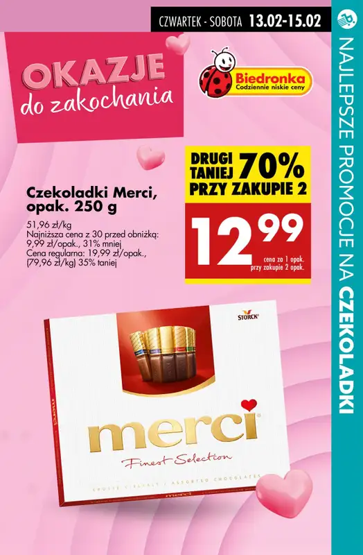 #Walentynki - gazetka promocyjna CZEKOLADKI na Walentynki - najlepsze oferty! od czwartku 13.02 do soboty 15.02 - strona 5