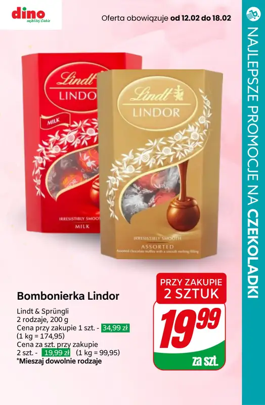 #Walentynki - gazetka promocyjna CZEKOLADKI na Walentynki - najlepsze oferty! od czwartku 13.02 do soboty 15.02 - strona 11