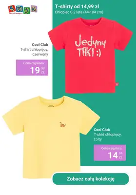 #Nowe kolekcje - gazetka promocyjna Smyk | T-shirty od 14,99 zł od wtorku 18.02  - strona 3