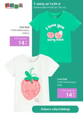 #Nowe kolekcje - gazetka promocyjna Smyk | T-shirty od 14,99 zł od wtorku 18.02  - strona 4