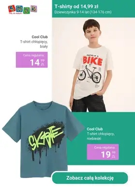 #Nowe kolekcje - gazetka promocyjna Smyk | T-shirty od 14,99 zł od wtorku 18.02  - strona 7