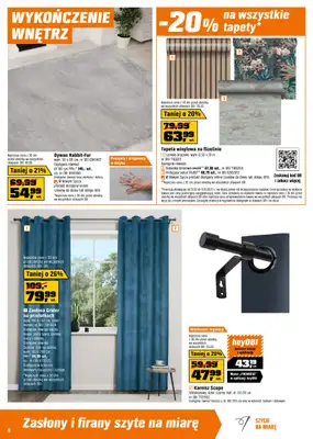 OBI - gazetka promocyjna Gazetka od środy 19.02 do wtorku 11.03 - strona 6 OBI - gazetka promocyjna Gazetka od środy 19.02 do wtorku 11.03 - strona 6