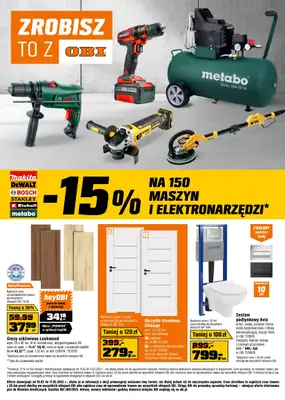 OBI - gazetka promocyjna Gazetka od środy 19.02 do wtorku 11.03 OBI - gazetka promocyjna Gazetka od środy 19.02 do wtorku 11.03