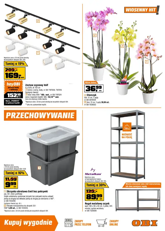 OBI - gazetka promocyjna Gazetka od środy 19.02 do wtorku 11.03 - strona 7