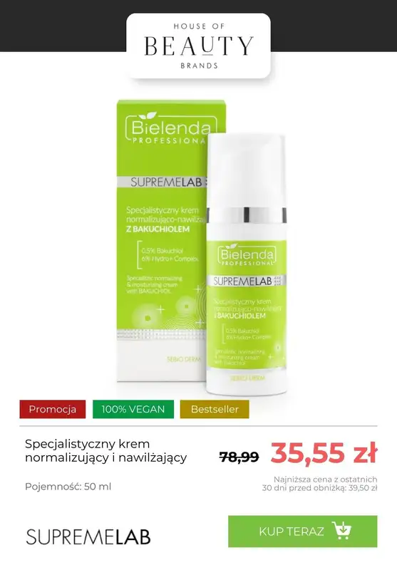 Bielenda Professional - gazetka promocyjna Do -50% na kosmetyki WEGAŃSKIE od środy 19.02 do niedzieli 23.02 - strona 7