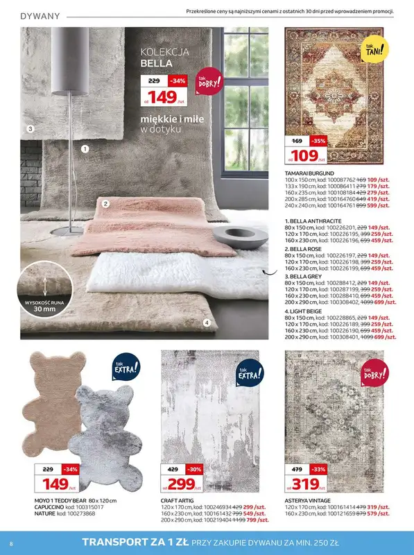 Komfort - gazetka promocyjna Gazetka od środy 19.02 do wtorku 25.03 - strona 8