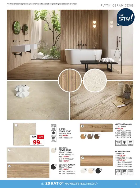 Komfort - gazetka promocyjna Gazetka od środy 19.02 do wtorku 25.03 - strona 31