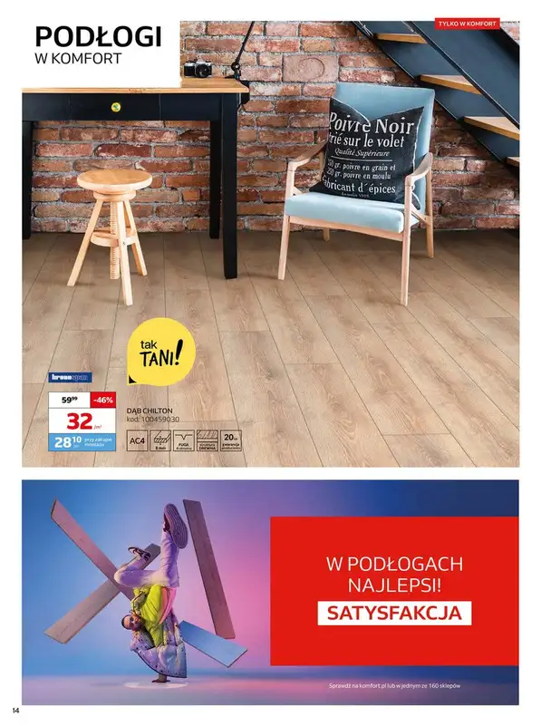 Komfort - gazetka promocyjna Gazetka od środy 19.02 do wtorku 25.03 - strona 14