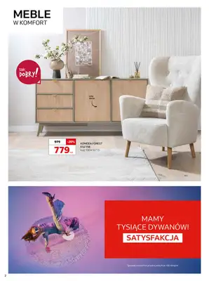 Komfort - gazetka promocyjna Gazetka od środy 19.02 do wtorku 25.03 - strona 2 Komfort - gazetka promocyjna Gazetka od środy 19.02 do wtorku 25.03 - strona 2