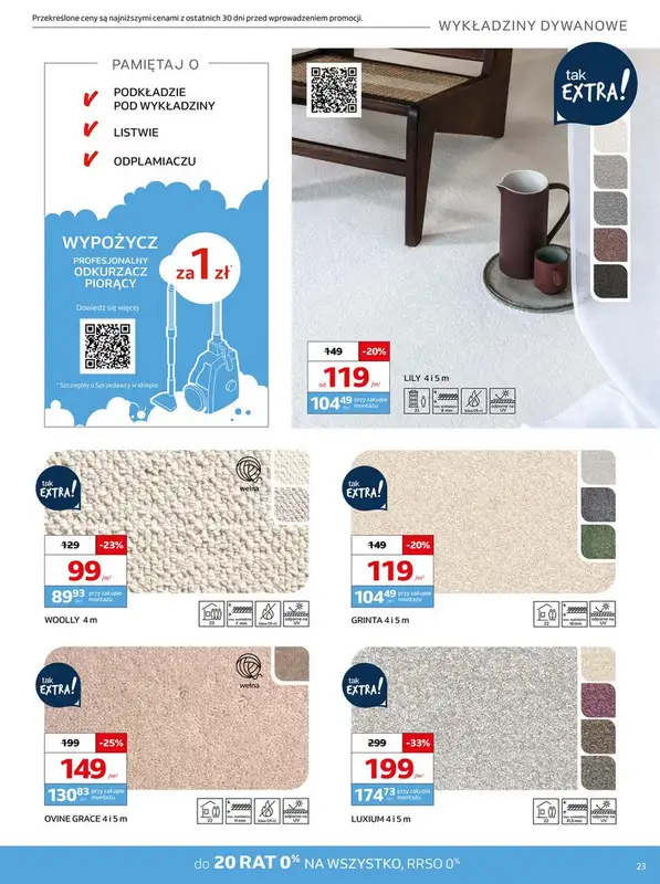 Komfort - gazetka promocyjna Gazetka od środy 19.02 do wtorku 25.03 - strona 23