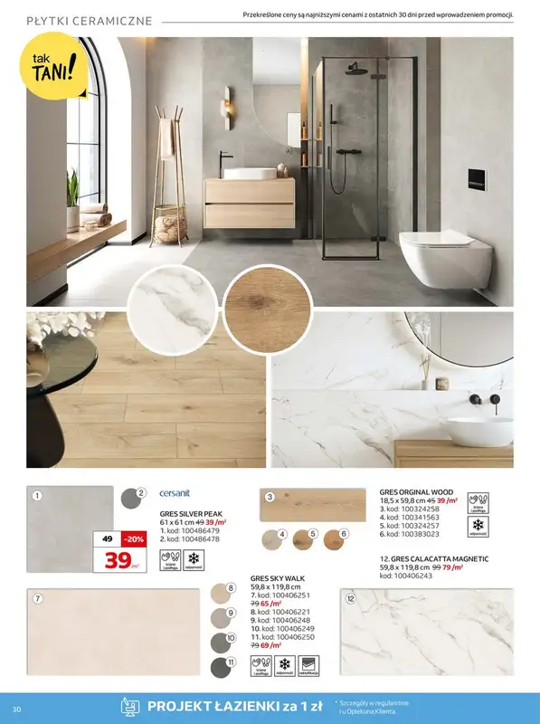 Komfort - gazetka promocyjna Gazetka od środy 19.02 do wtorku 25.03 - strona 30