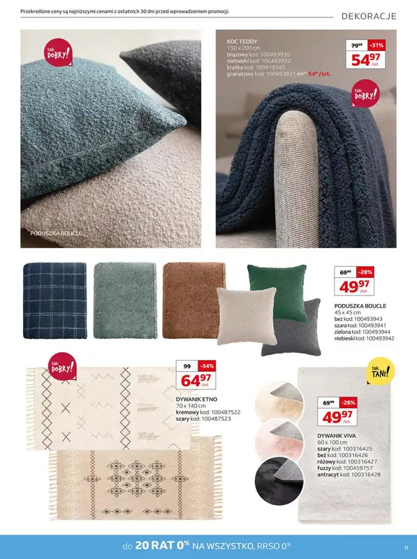 Komfort - gazetka promocyjna Gazetka od środy 19.02 do wtorku 25.03 - strona 11