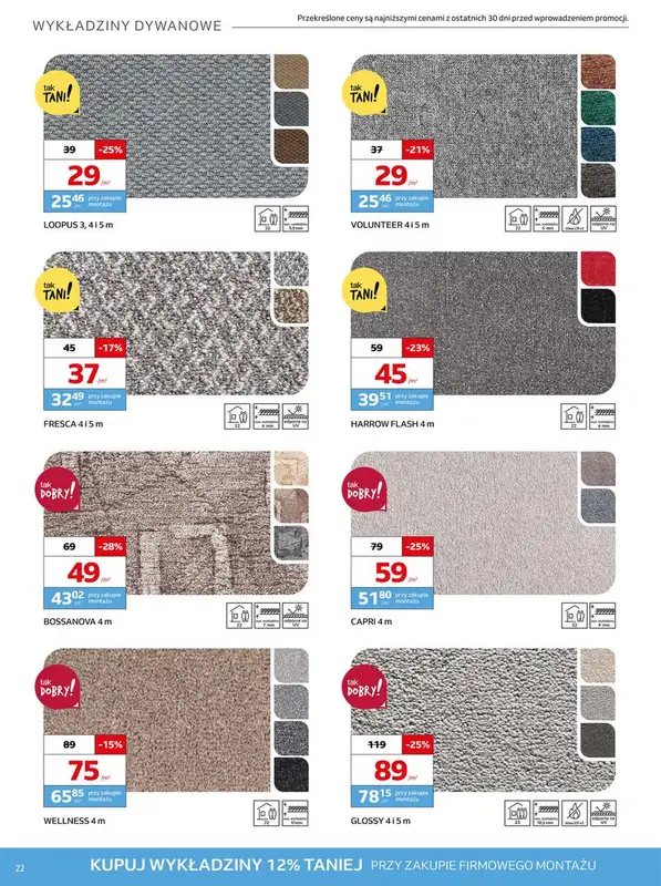 Komfort - gazetka promocyjna Gazetka od środy 19.02 do wtorku 25.03 - strona 22