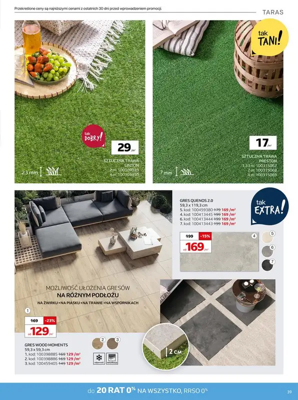 Komfort - gazetka promocyjna Gazetka od środy 19.02 do wtorku 25.03 - strona 39