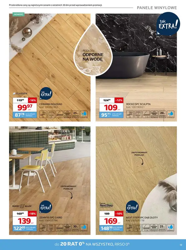 Komfort - gazetka promocyjna Gazetka od środy 19.02 do wtorku 25.03 - strona 19