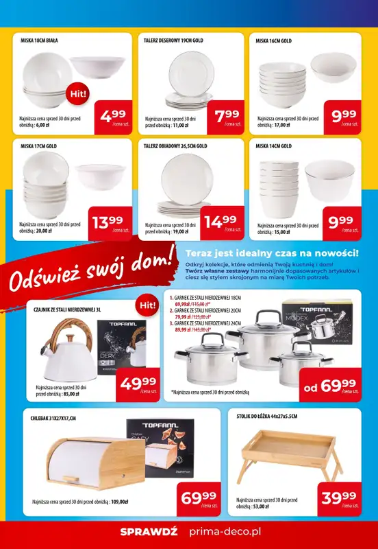 Prymus AGD / Prima Deco - gazetka promocyjna Gazetka od czwartku 20.02 do soboty 08.03 - strona 3