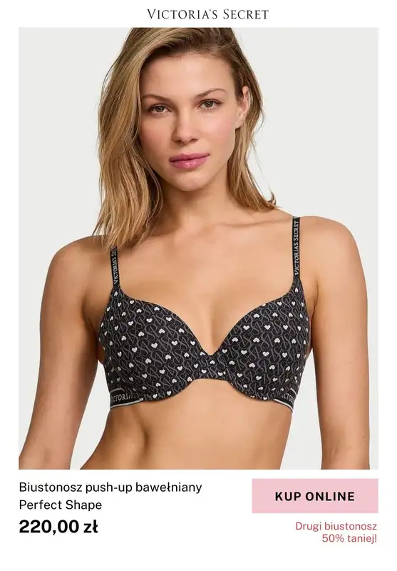 Victoria's Secret - gazetka promocyjna -50% na drugi biustonosz od czwartku 20.02 do niedzieli 23.02 - strona 2