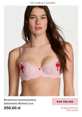 Victoria's Secret - gazetka promocyjna -50% na drugi biustonosz od czwartku 20.02 do niedzieli 23.02 - strona 9 Victoria's Secret - gazetka promocyjna -50% na drugi biustonosz od czwartku 20.02 do niedzieli 23.02 - strona 9