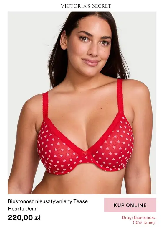 Victoria's Secret - gazetka promocyjna -50% na drugi biustonosz od czwartku 20.02 do niedzieli 23.02 - strona 3