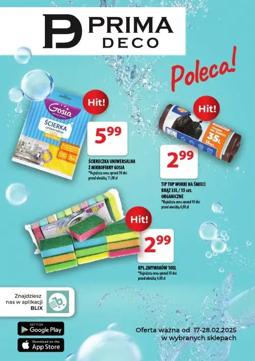 Prymus AGD / Prima Deco - gazetka promocyjna Prima Deco poleca od piątku 21.02 do piątku 28.02