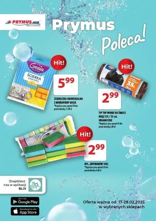 Prymus AGD / Prima Deco - gazetka promocyjna Prymus poleca od piątku 21.02 do piątku 28.02