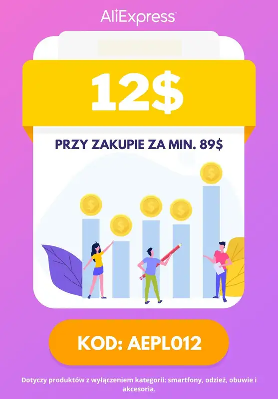 AliExpress - gazetka promocyjna Kody rabatowe na zakupy od poniedziałku 24.02 do piątku 28.02 - strona 2