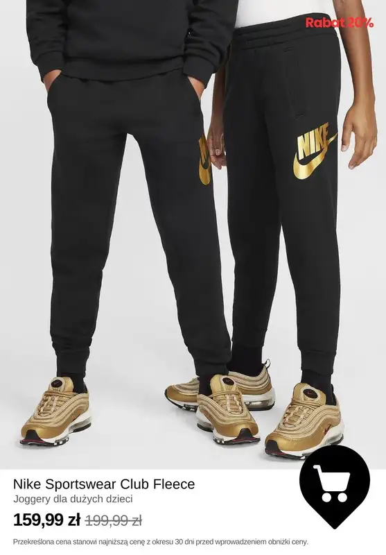 NIKE - gazetka promocyjna Do -30% Wyprzedaż produktów dla dzieci od wtorku 25.02  - strona 10