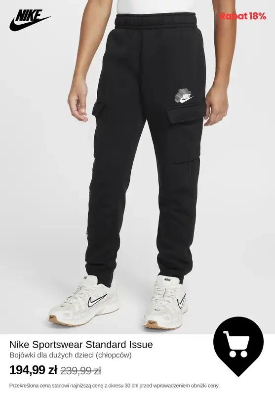 NIKE - gazetka promocyjna Do -30% Wyprzedaż produktów dla dzieci od wtorku 25.02  - strona 14