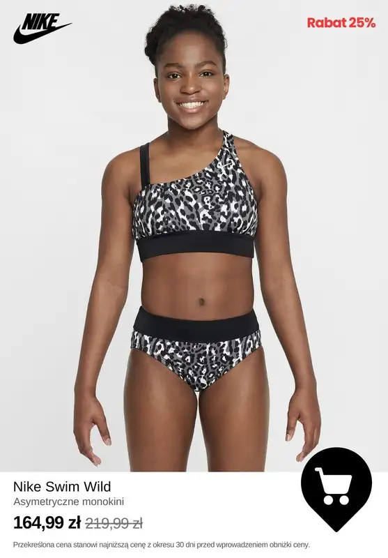 NIKE - gazetka promocyjna Do -30% Wyprzedaż produktów dla dzieci od wtorku 25.02  - strona 12