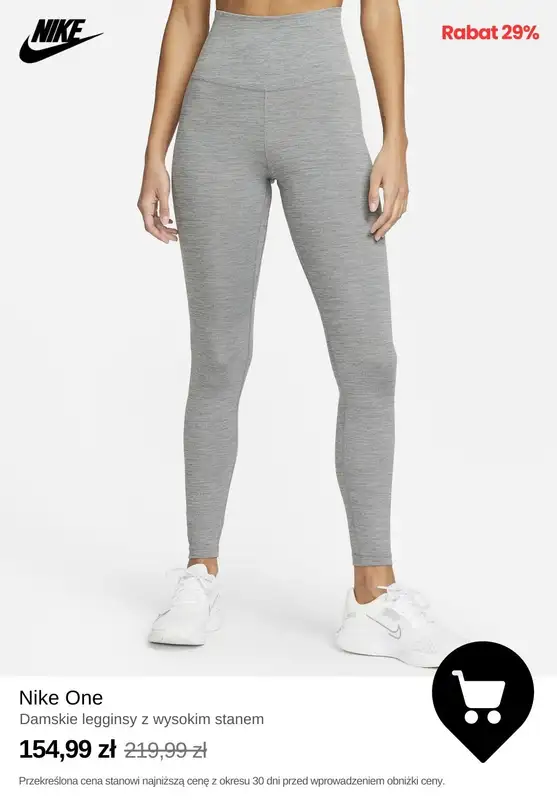 NIKE - gazetka promocyjna Do -50% Wyprzedaż produktów dla kobiet od środy 26.02  - strona 3