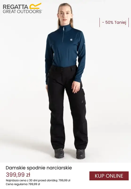 Regatta - gazetka promocyjna -20% z KODEM na narciarstwo od środy 26.02  - strona 9
