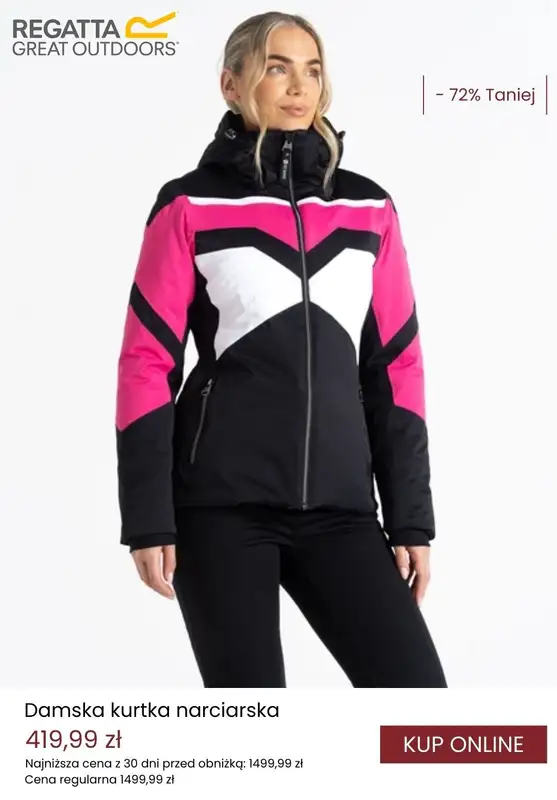 Regatta - gazetka promocyjna -20% z KODEM na narciarstwo od środy 26.02  - strona 4