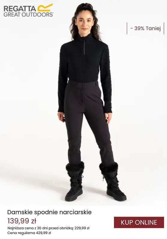 Regatta - gazetka promocyjna -20% z KODEM na narciarstwo od środy 26.02  - strona 3