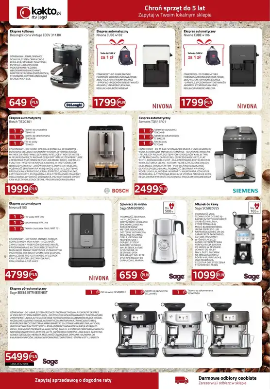 kakto.pl - gazetka promocyjna Gazetka od soboty 01.03 do poniedziałku 31.03 - strona 10