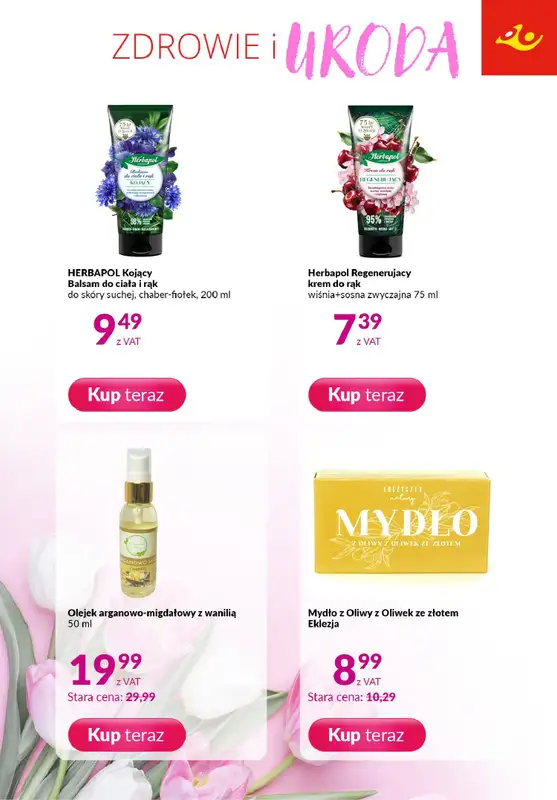 Poczta Polska - gazetka promocyjna Oferta specjalna: Dzień Kobiet od piątku 28.02 do soboty 08.03 - strona 3