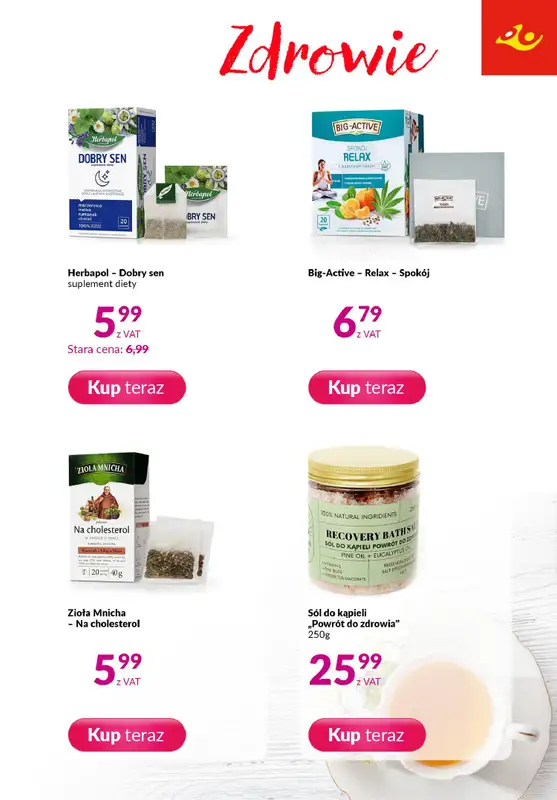 Poczta Polska - gazetka promocyjna Oferta specjalna: Dzień Kobiet od piątku 28.02 do soboty 08.03 - strona 9