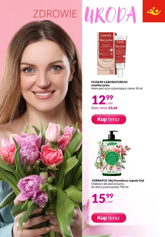 Poczta Polska - gazetka promocyjna Oferta specjalna: Dzień Kobiet od piątku 28.02 do soboty 08.03 - strona 2