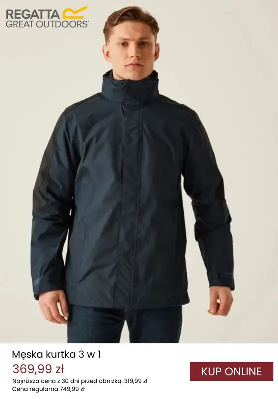 Regatta - gazetka promocyjna Kurtki 3w1 damskie i męskie PROMOCJE od piątku 28.02  - strona 8