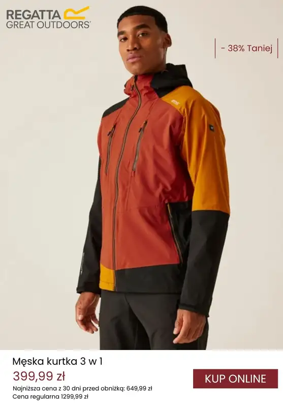 Regatta - gazetka promocyjna Kurtki 3w1 damskie i męskie PROMOCJE od piątku 28.02  - strona 9