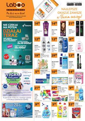 Drogerie Laboo - gazetka promocyjna Gazetka od piątku 07.03 do poniedziałku 31.03