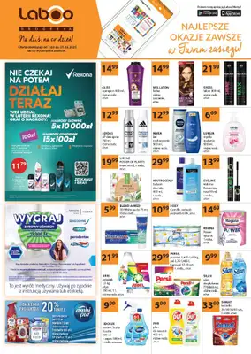 Drogerie Laboo - gazetka promocyjna Gazetka od piątku 07.03 do poniedziałku 31.03 Drogerie Laboo - gazetka promocyjna Gazetka od piątku 07.03 do poniedziałku 31.03