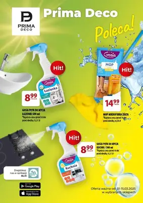 Prymus AGD / Prima Deco - gazetka promocyjna Oferta od poniedziałku 03.03 do soboty 15.03 Prymus AGD / Prima Deco - gazetka promocyjna Oferta od poniedziałku 03.03 do soboty 15.03