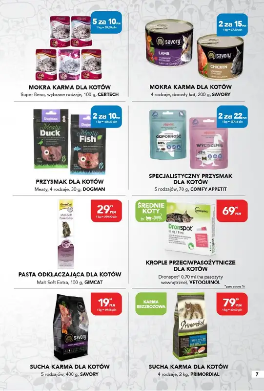 Aquael zoo - gazetka promocyjna Gazetka od poniedziałku 03.03 do poniedziałku 31.03 - strona 7