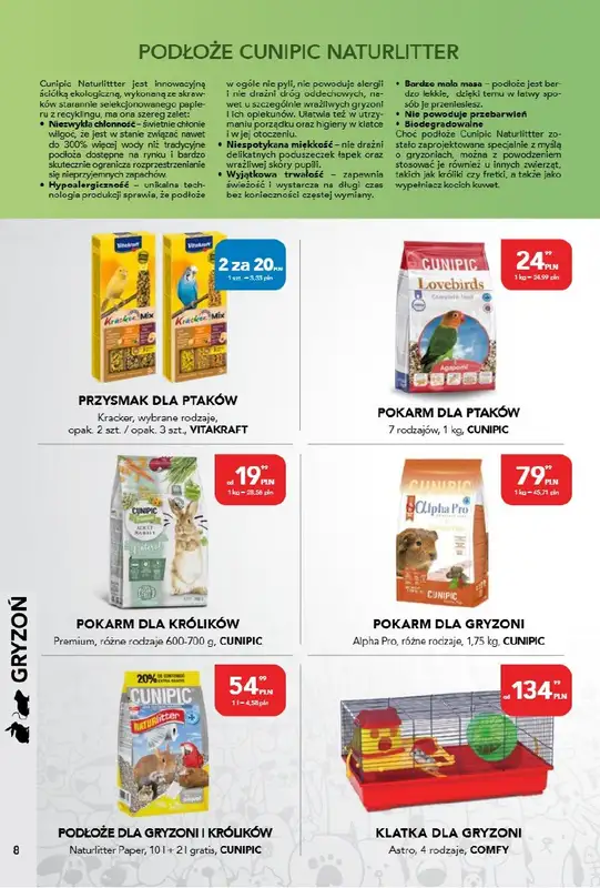 Aquael zoo - gazetka promocyjna Gazetka od poniedziałku 03.03 do poniedziałku 31.03 - strona 24