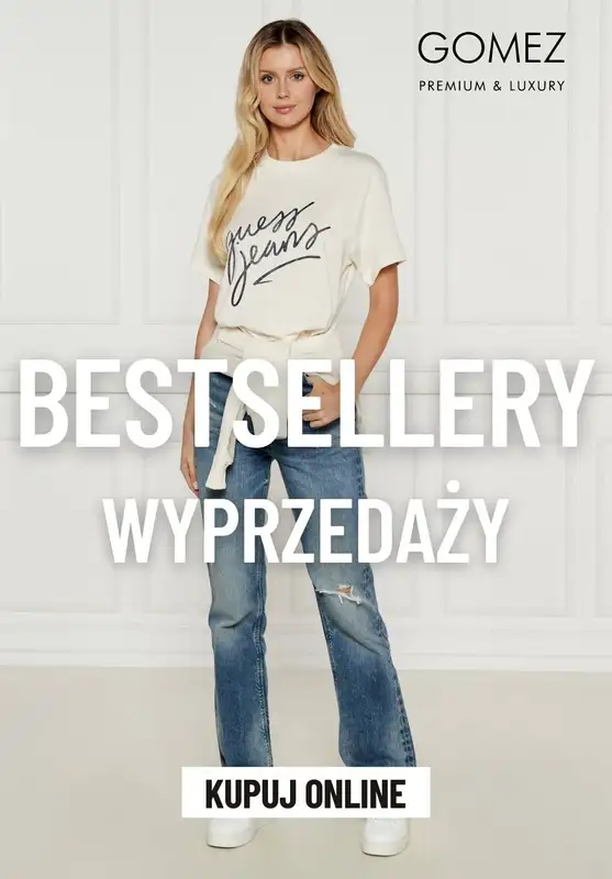 Gomez - gazetka promocyjna Bestsellery wyprzedaży od wtorku 04.03 do czwartku 13.03