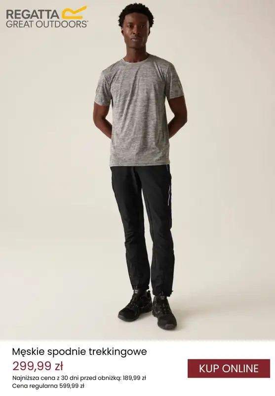 Regatta - gazetka promocyjna Męskie spodnie trekkingowe od środy 05.03  - strona 4