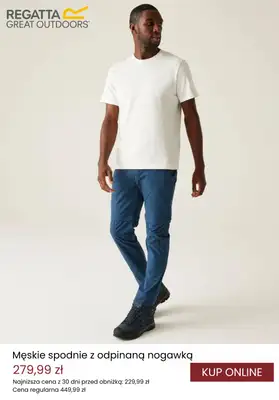 Regatta - gazetka promocyjna Męskie spodnie trekkingowe od środy 05.03  - strona 7