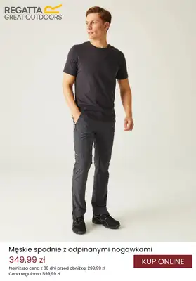 Regatta - gazetka promocyjna Męskie spodnie trekkingowe od środy 05.03  - strona 9