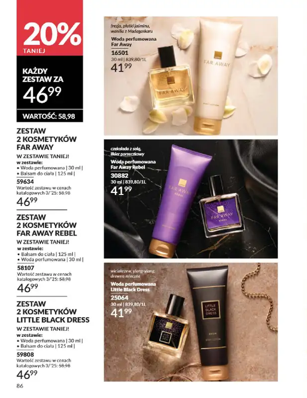 AVON - gazetka promocyjna Katalog Marzec 2025 od czwartku 06.03 do poniedziałku 31.03 - strona 86